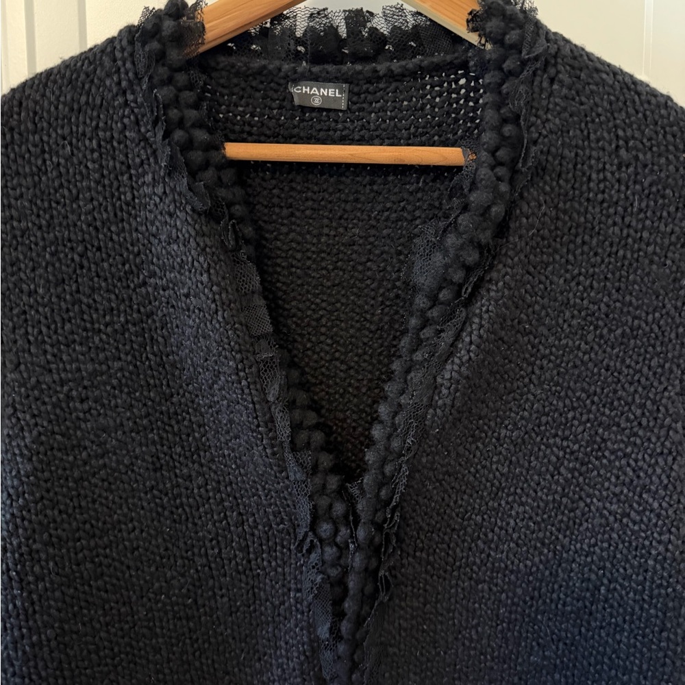CHANEL Cashmere Open Front Cardigan - Picture 3 of 6